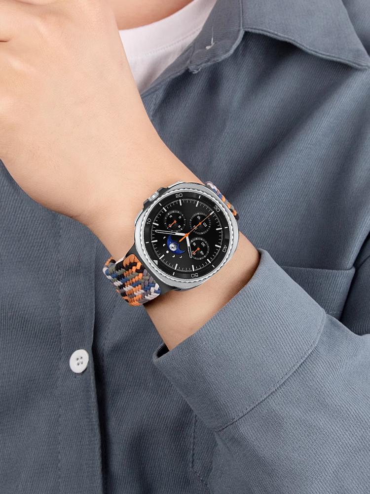 Geflochtenes Armband für Samsung Galaxy Watch 8/8 classic 44mm 40mm 46mm Armband Gürtel Armband correa pulseira Galaxy Watch 8 Armbänder