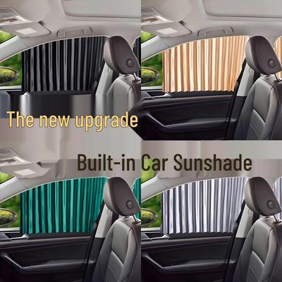 Autofenster-Vorhang für Sonnenschutz, Lichtblockierung, Privatsphäre & Sonnenschutz für den Rücksitz