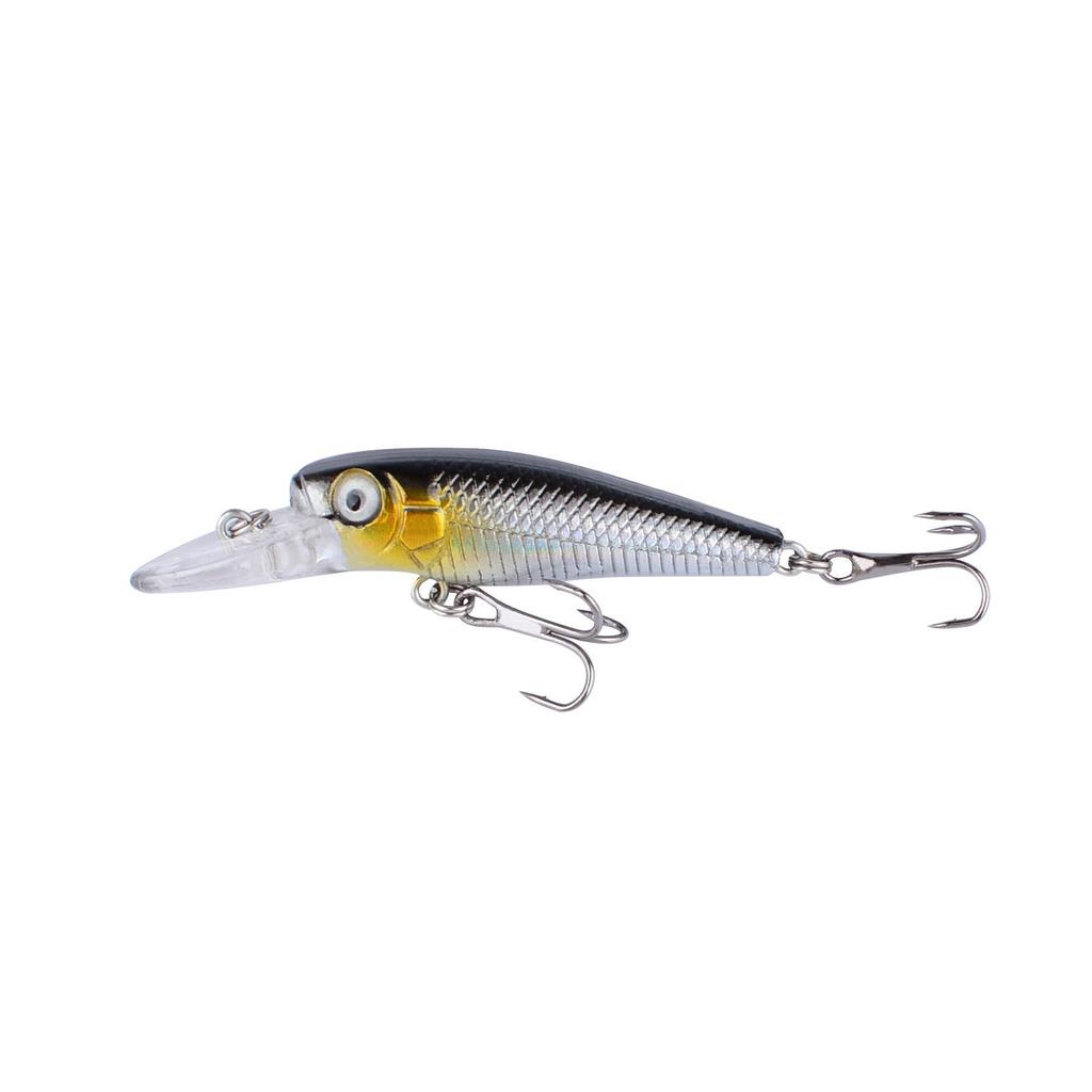 5.5cm Minnow Lure for Sea Bass, Realistic Hard Bait, 3.5g