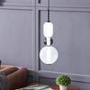 European Modern New LED Candy Glass Chandelier Living Room Dining Room Bedroom Bedside Decorative Atmosphere Lighting