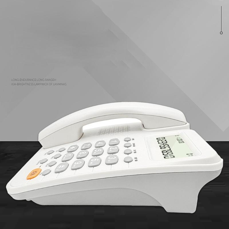 Business Office Landline Phone Telephone With Caller Display For Hotel Guest Room, Corded Telephone