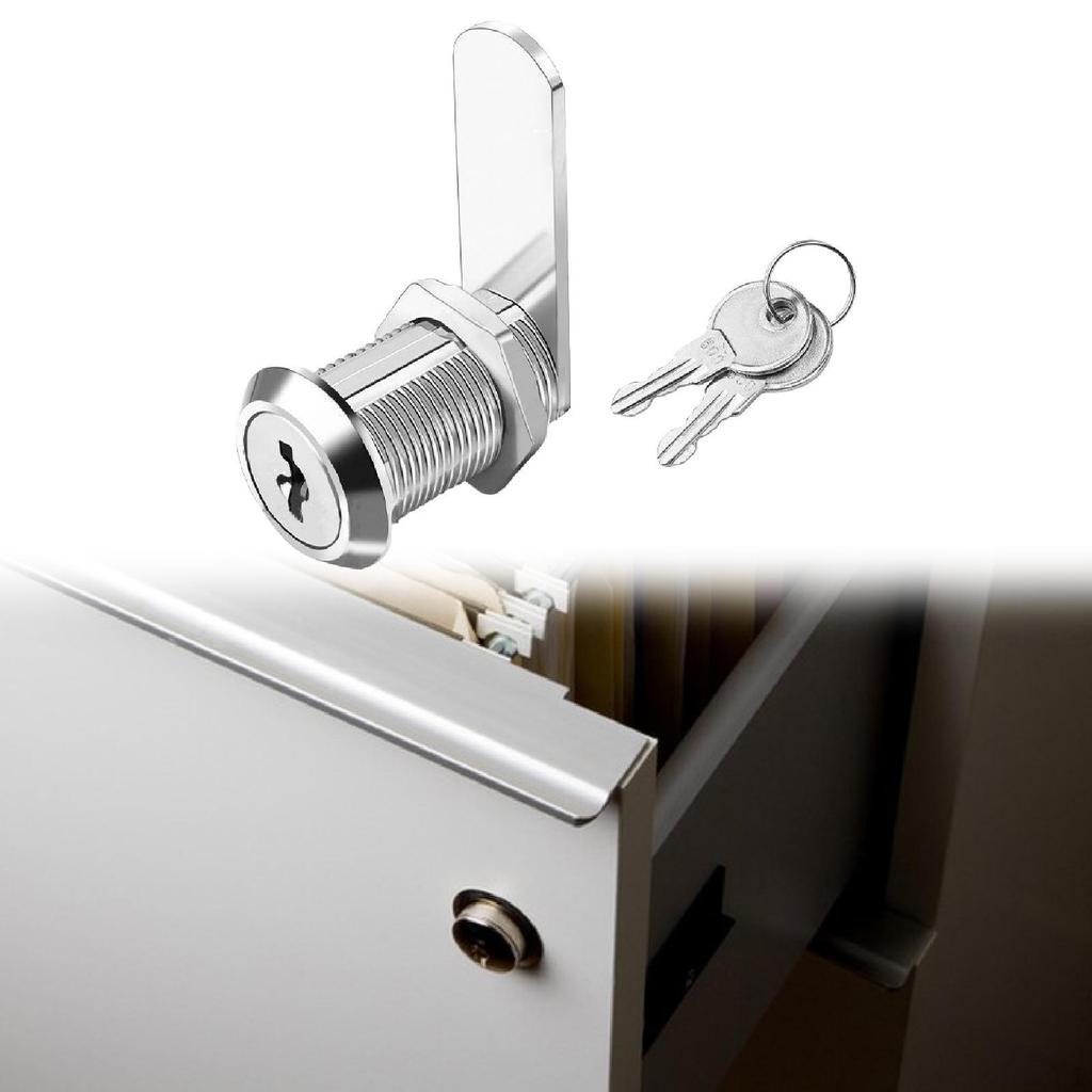 Cabinet Cam Lock Cylinder Drawers Furniture Files Keyed Hardware for Pickup Dresser
