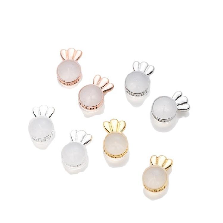 Set of 10 Earring Lifters for Drooping Ears Hypoallergenical Support Adjustable Earring Backs Replacements Jewelry Tool