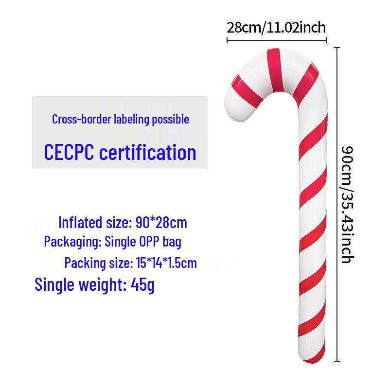 Inflatable Outdoor Christmas Ball Lantern for Courtyard Decoration