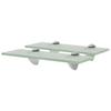 Day and Night - Day and Night Floating Shelves 2 Units Glass 8 Mm 30x10 Cm
