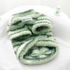 Winter Dog Warm Clothes Stripes Dog Bodysuit Fashion Plush Dogs Coat  Cat