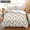 New Merry Christmas 3D Printed Bedding Set Duvet Covers Pillowcases Comforter Bedding Set Bedclothes Bed Linen 21