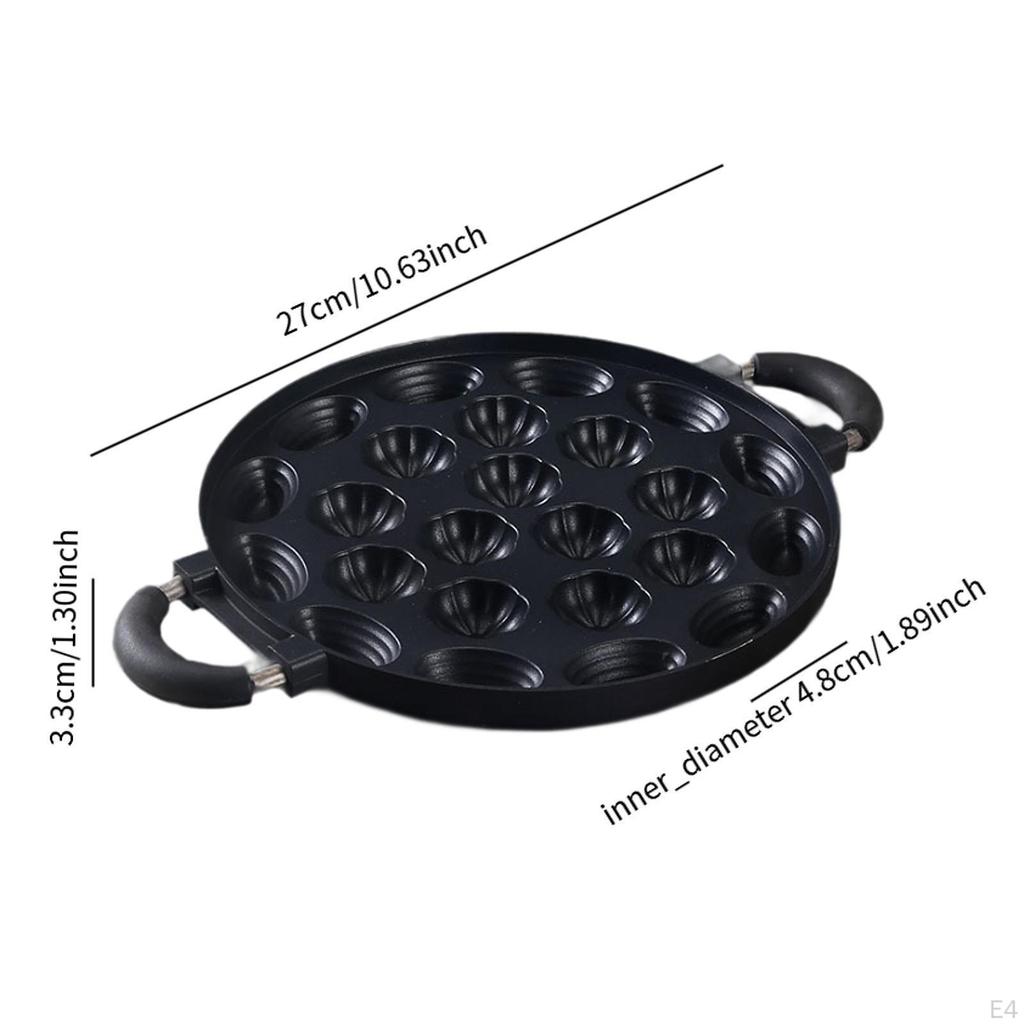 Donuts Maker Pfanne Kuchen Modellplatten Kochgeschirr Rund Anti-Verbrühung Donut Platte Donut Backen