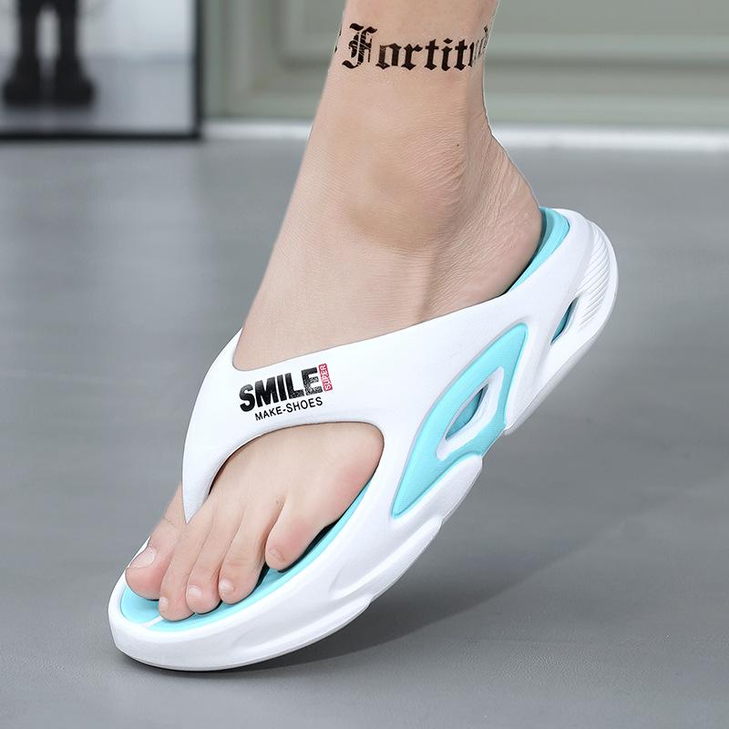 Neue Herren EVA Plateau Flip Flops Mode Trendige Herren Hausschuhe Zuhause Geräuscharm Rutschfest Pantoletten Outdoor Strand Freizeit Sandalen Sandalias