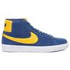 Nike Zoom Blazer Mid SB Michigan Unisex Sneaker Blau Marine Weiß 864349-402