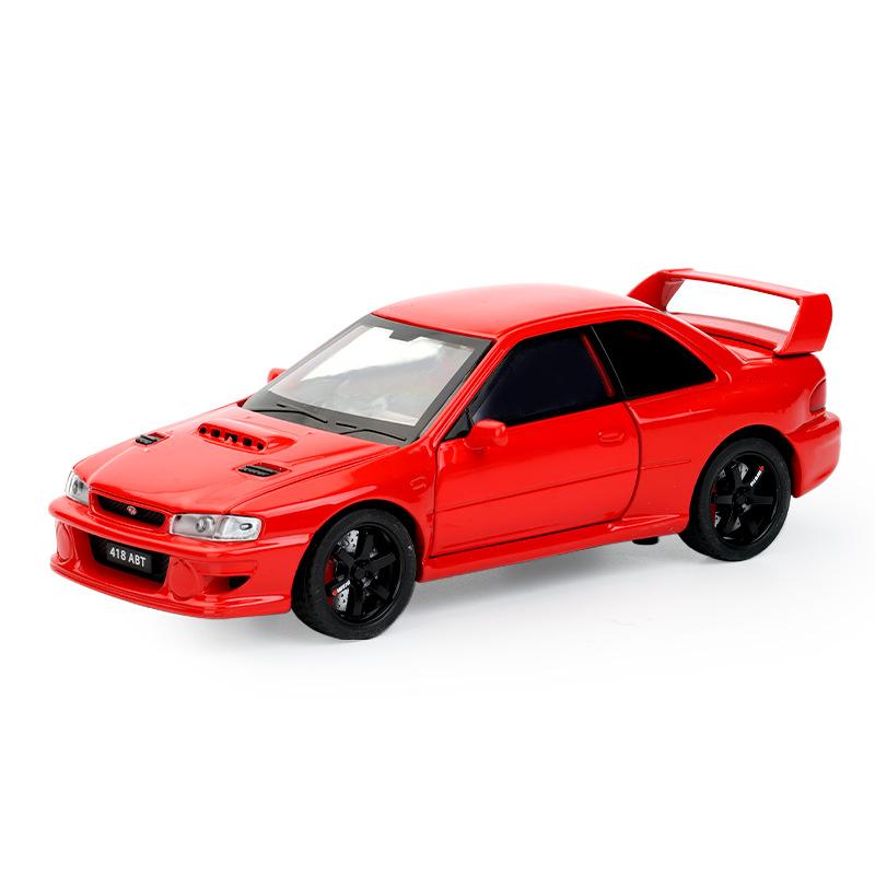 

1/32 Subaru Impreza WRX STI Alloy Sports Car Model Diecasts Metal Racing Car Vehicles Model Sound Light Simulation Kids Toy Gift