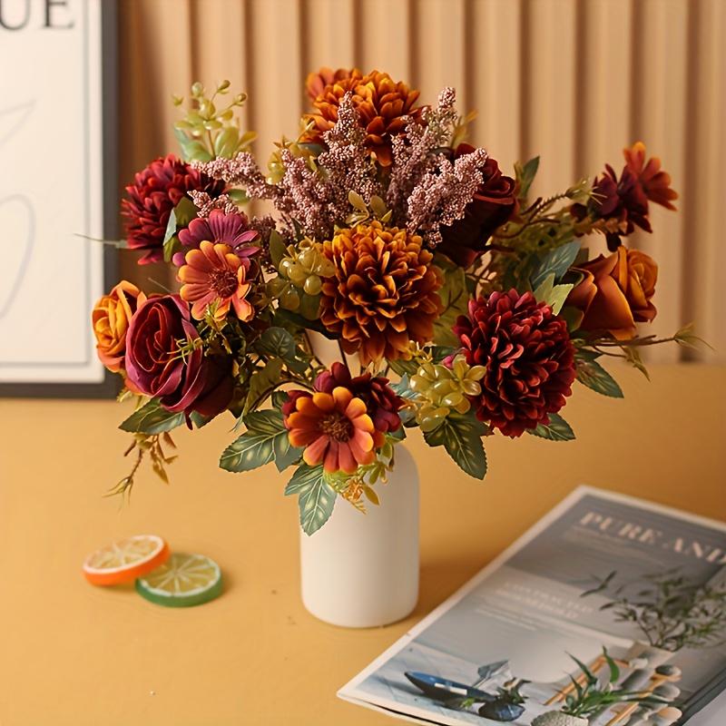 

Premium Artificial Rose & Hydrangea Bouquet in Glass Vase. Perfect for Wedding, Valentine s Day, Home & Desk Decor. Shop Now! шоколадный