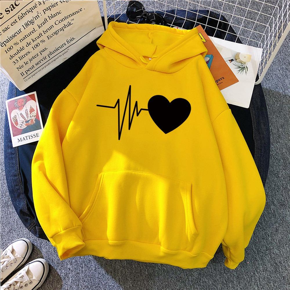 Autumn and Winter New Creative Letter European and American Men's and Women's Hooded Sweater
