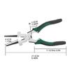 Heavy Duty Welding Pliers Multi-Purpose Mig Pliers Tool For Changing Tips