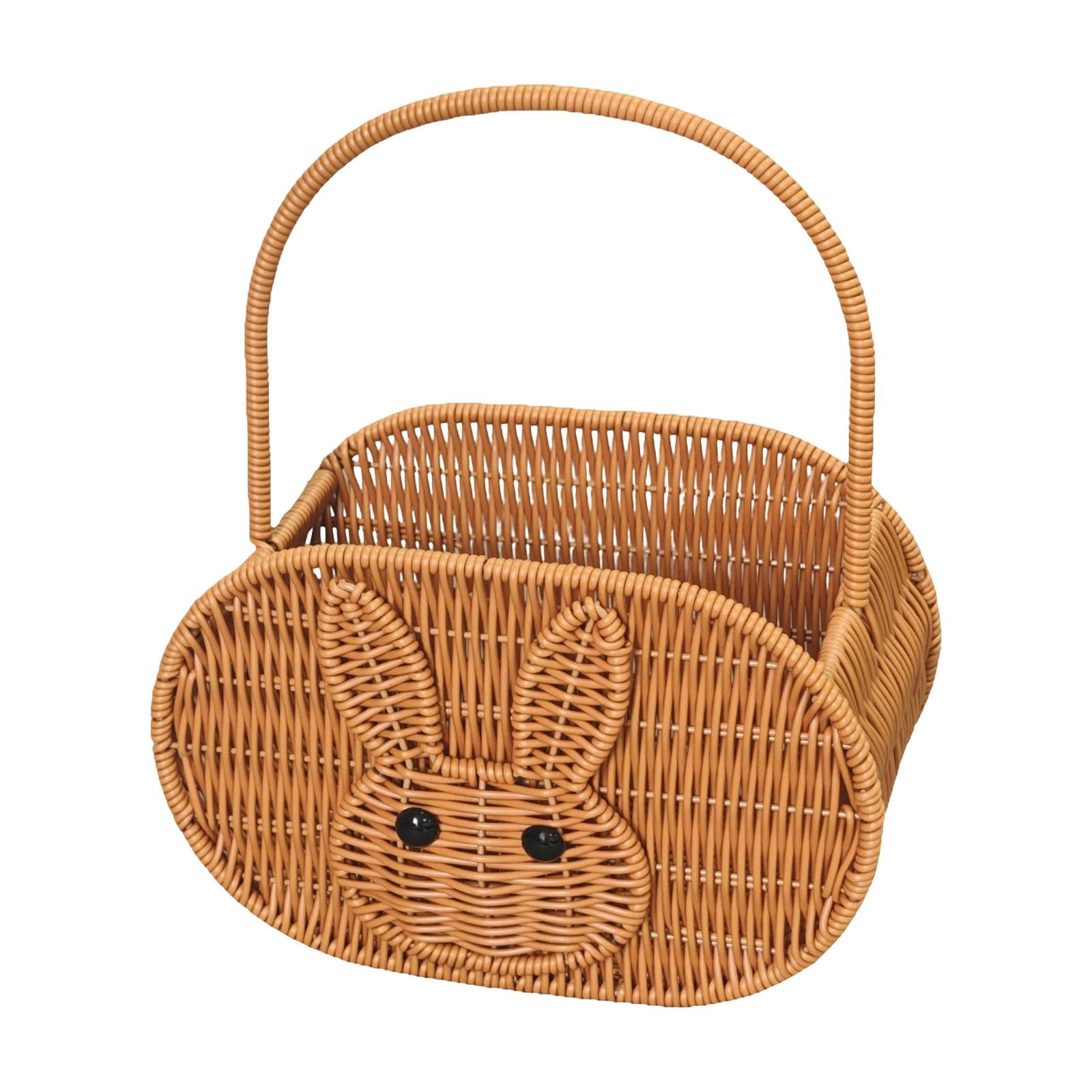 

Ця пластикова валіза з ротангу ідеально підходить для пікніків, Великодня, організації речей та інших випадків. One Size