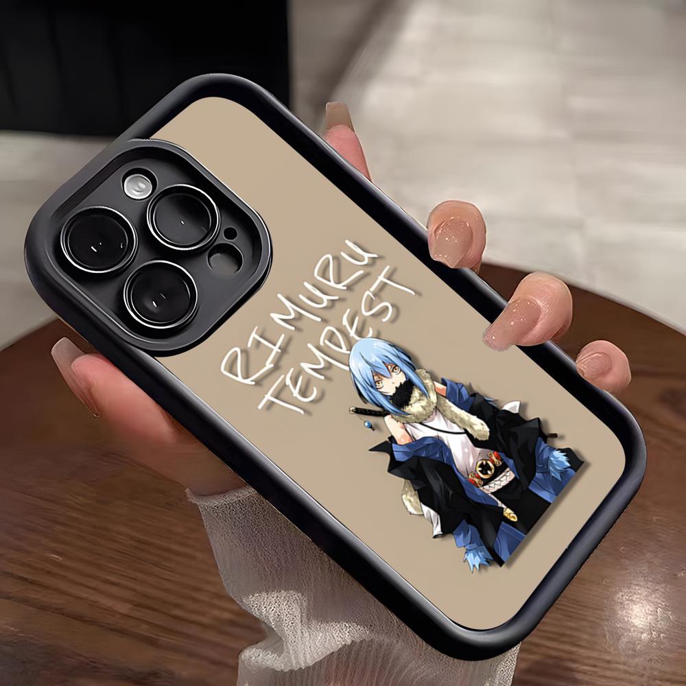 Rimuru Tempest Tensei Handyhülle Für IPhone 17 Pro Max 15 Pro 16 14 Plus 12 13 Mini 11 Pro Stoßfeste Weiche Hülle