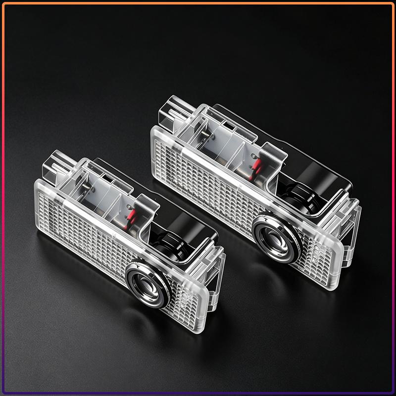 2 Pezzi Proiettore Ombra LED per Portiera Auto Lampada Benvenuto Wireless Styling Per Jaguar XFR XF Sportbrake F-Type S-Type E-Pace I-PACE Svr XJ
