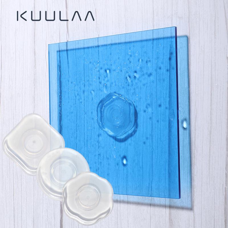 Pâte Adhésive Nano Réutilisable - 2 Pièces Carrées - Lavable, Sans Trace - Pour Fixer Objets Légers Au Mur