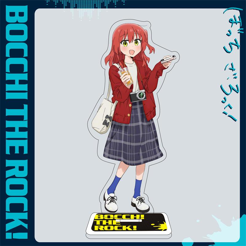 Anime Bocchi The Rock! 15cm Acrylic Stands Figures Kita Ikuyo Gotou Hitoriijichi Nijika Character Model Fans Collection Gift