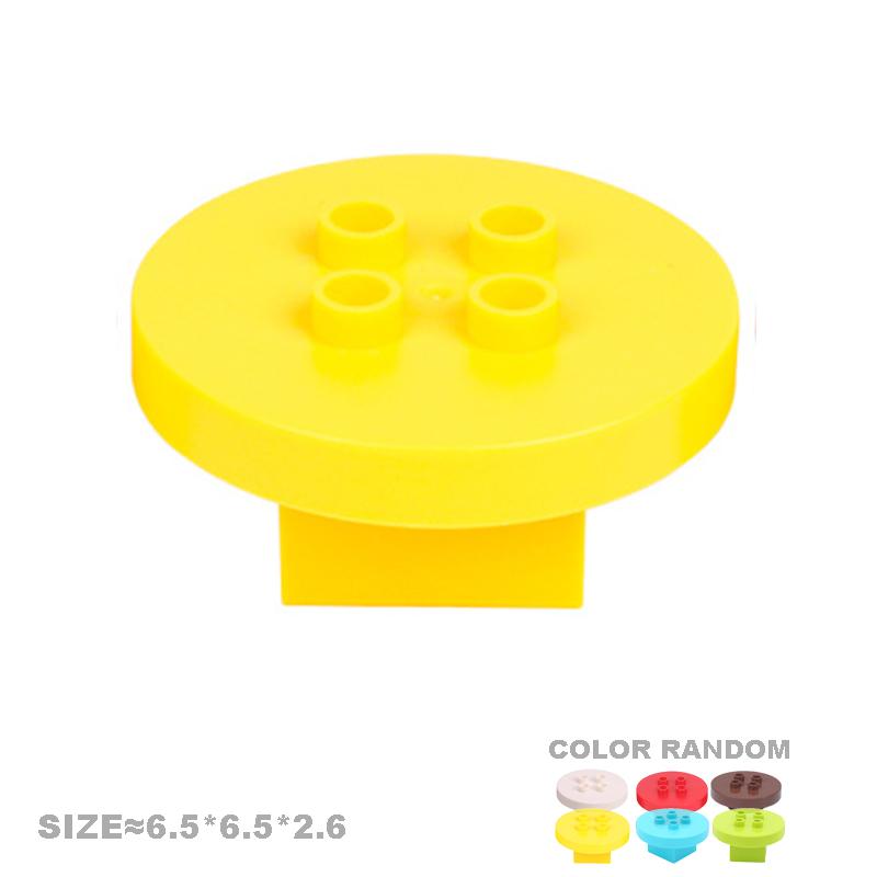 Play House Big Building Blocks Furniture Accessories Utensil Table Chair Compatible Sets Bricks Assemble Toys For Children Gifts