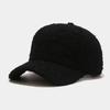 Autumn 2025 Lambswool Baseball Cap - Unisex Retro Casual Fashion