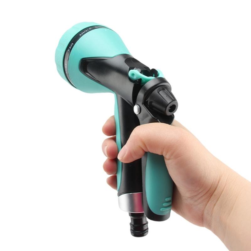 Multifunctional Water Hose Nozzle for Cleaning Watering Garden Irrigation Tool Multiple Easy Carry Hose Sprayer for Car