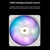ARGB PC Router Lüfter 120MM Kühlventilator Bürstenlos Tragbarer Kühlventilator Ersatz für PC Gehäuse Schrank Elektronik