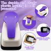 Precision Earring Card Punch - Multi-Purpose Hole Puncher Paper Crafts Perforator Tool For Jewelry Display,  Scrapbooking Card
