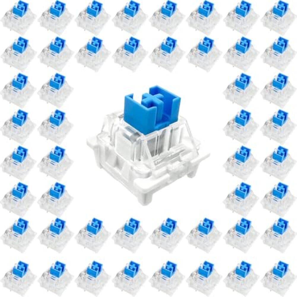 Mechanical Keyboard Switches 50PCS 3Pin Tactile Switches with Keycap Puller Compatible with Mechanical Gaming Keyboards China Mainland