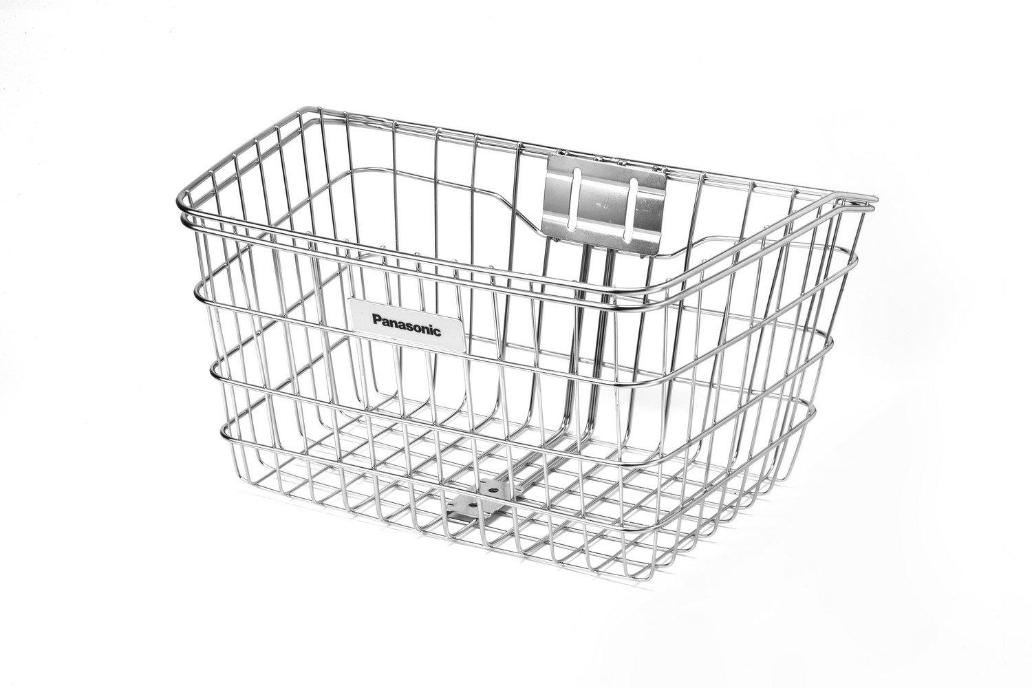 

Panasonic Stainless Steel Front Basket Bicycle Silver Width 420 x Depth 295 x Height 220mm NSCB218 белый