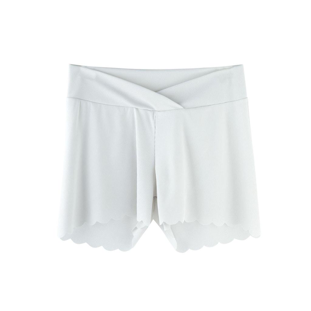 Leggings Maternidade Tamanho Grande Anti-Exposição Seda Gelo - Estilo Verão