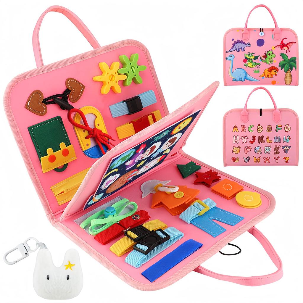 FlyCreat Montessori Anziehen Pädagogisch Pädagogisch Lernen 1 Jahr 2 Jahr 3 Jahr 4 Jahr 5 Jahr Lebensstil Gehirn Sensorisch Fingerspitze Weihnachten Baby