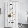 Handun Cat Magnetic Shower Curtain Set