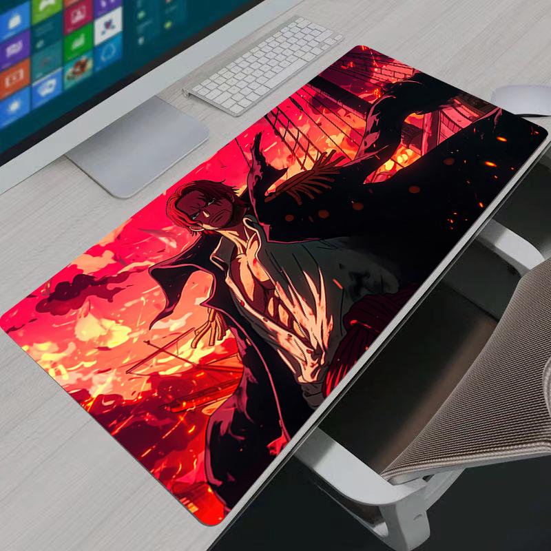 One Piece Shanks Mouse Pad Large Gamer XXL Keyboard Desk Mouse Mat Mouse Pads Carpet Rubber Tapis Souris Gaming Notbook Mousepad
