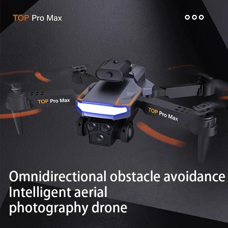 Nauja P18 UAV ESC dviguba kamera be šepetėlių, optinio srauto padėties nustatymo WIFI FPV fiksuoto aukščio kliūčių išvengimo RC drono keturkopterio vaikiško žaislo dovana