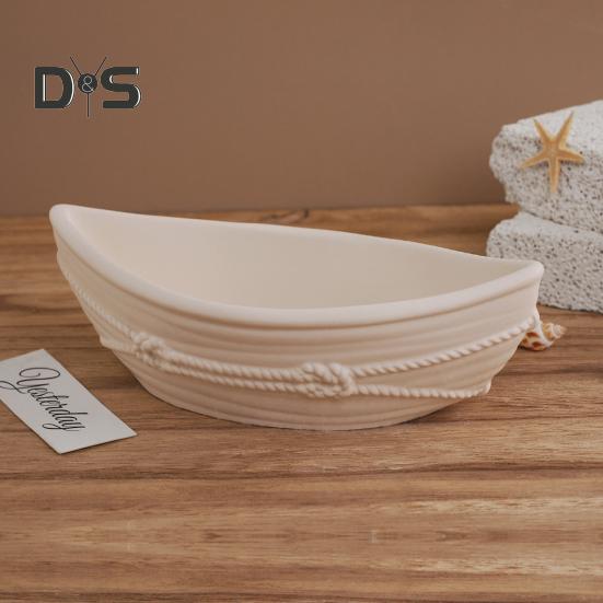 Silicone Nar Candle Mold with Hemp Rope Pattern Resin Bowl Mold DIY Storage Container Mold for Candles Soap Chocolate Craft Supplies for Home Decor