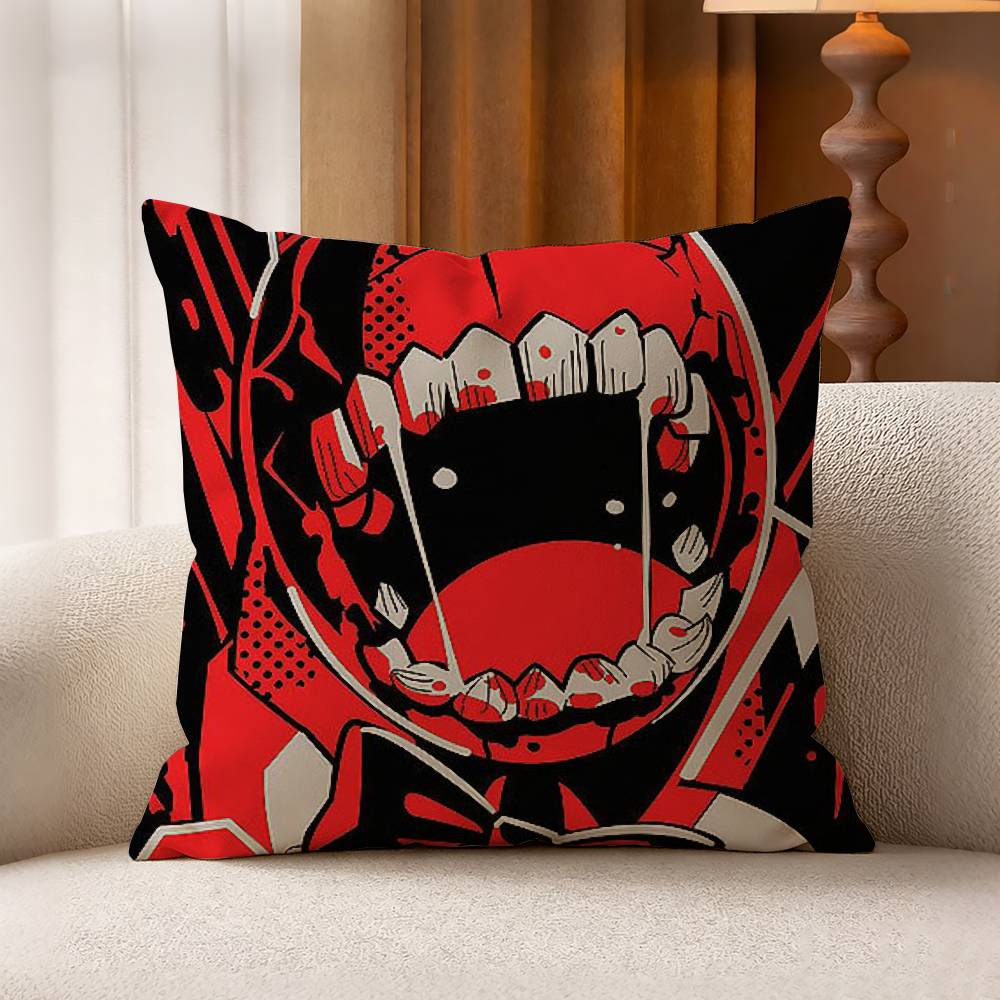 HHank SSharkrobotS MultiSize Printed Pillow Covers Home Decoration