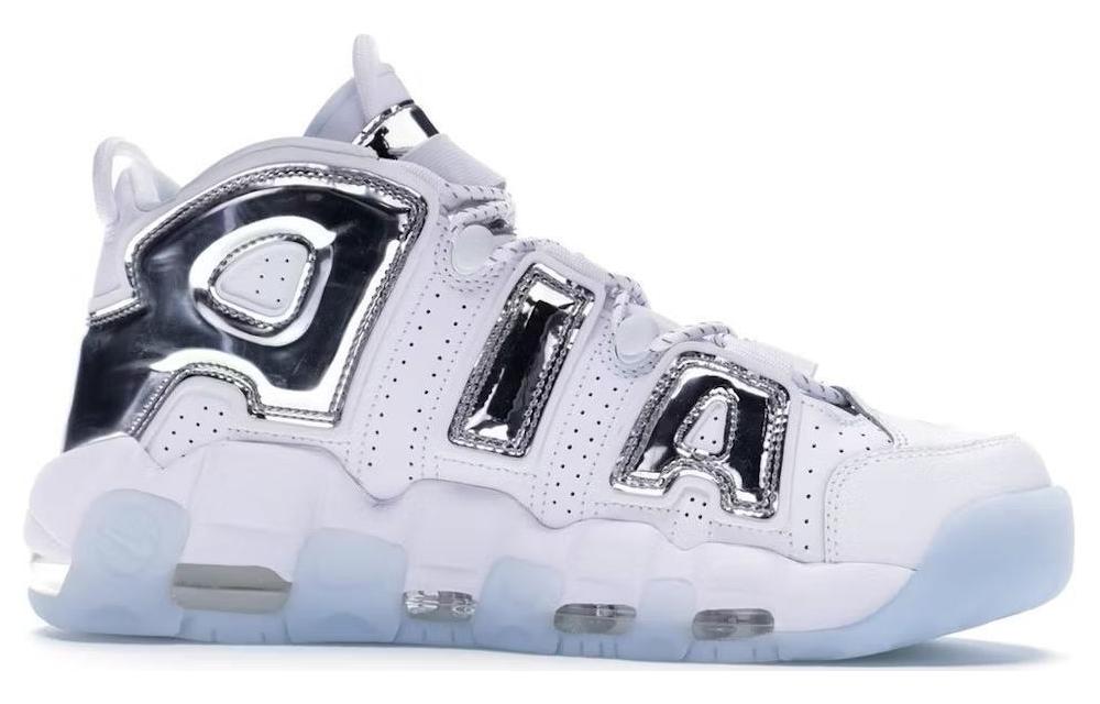 Nike Air More Uptempo Chrome White Women's 917593-100