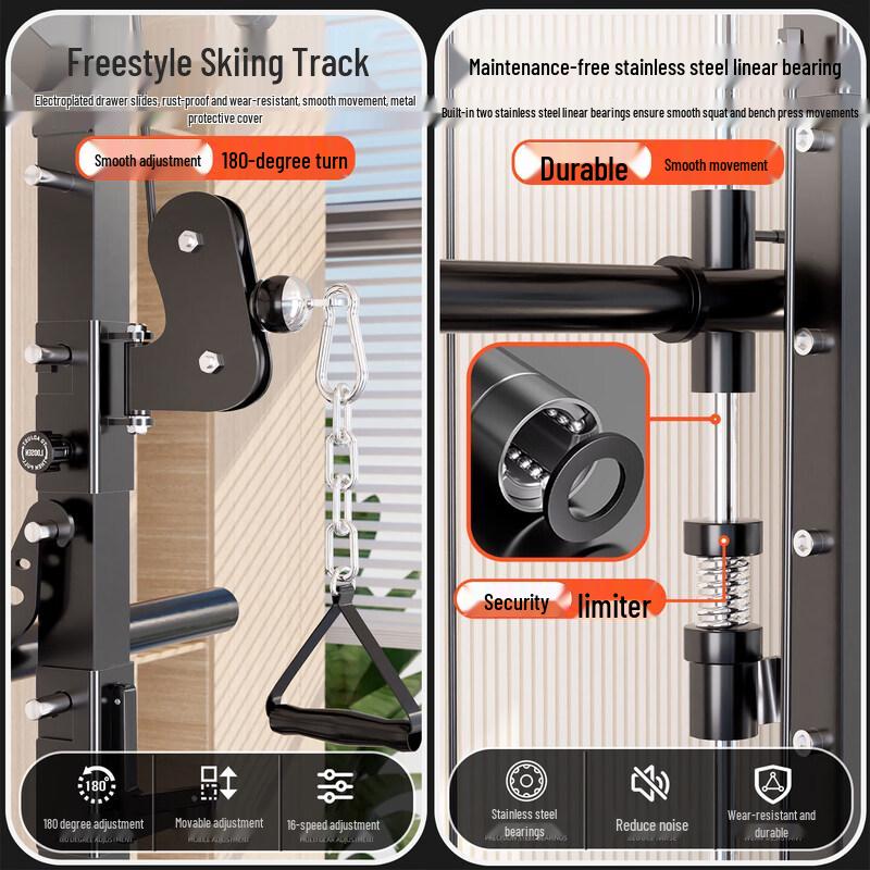 YANBO Multi-functional Smith Machine Home Gym