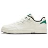 Cushioning, Wear Resistant Low Top Skateboard Shoes Men's White Green 112418012-3