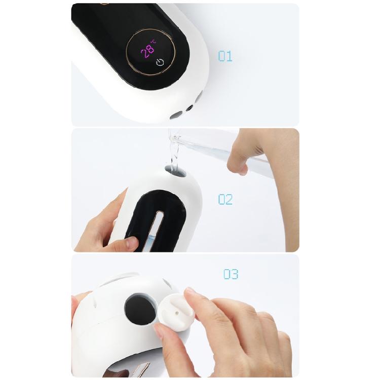 450ml Touchless Automatic Soap Dispenser LED display Hands Free Motion Sensor