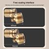 360 Degree Rotation Shower Adapter For Showering As Shown Rust And Wear Resistant 0-40 Degree Adjustment Range