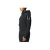 Adidas Solid Color Casual Hooded Long Sleeve Jacket Women Jacket Black S95345