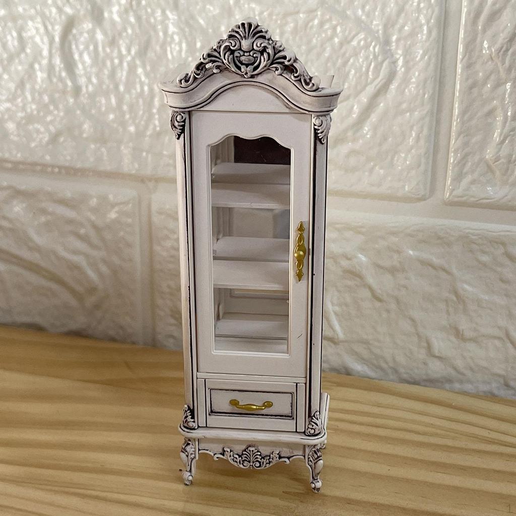 1:12 Dollhouse Cabinet Can Be Open Props Furniture
