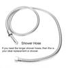 1.5M Flexible Shower Hose Smooth Connector Water Head Pipe Bathroom Use