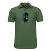 Quick-Dry Elastic Polo Shirts for Outdoor Sports and Tactical Fitness