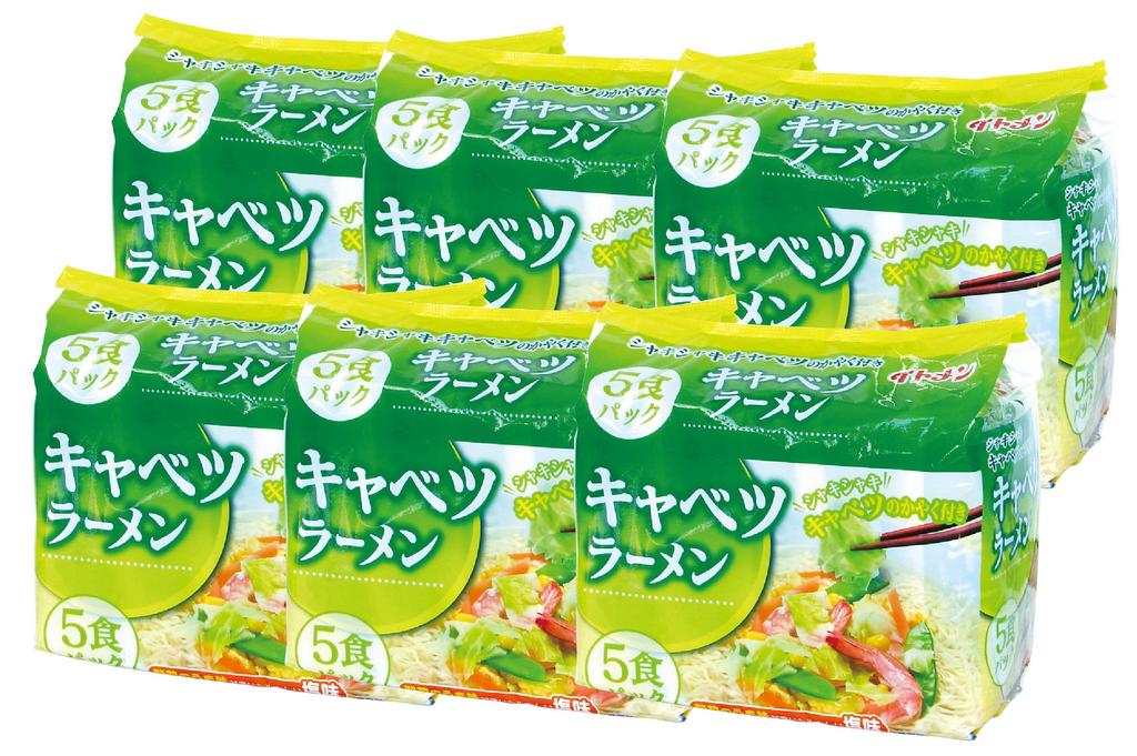 Itomen Cabbage Ramen 90g x 6 5-pack