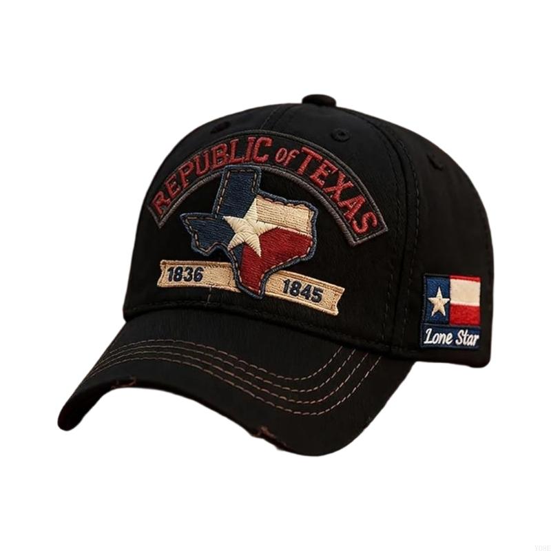 Adjustable Baseball Hat With Embroidered Lettering For Adults Breathable Polyester Fabric Unisex Design Y08E