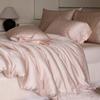 60 Light Luxury Jacquard Lanjing Tiansi Slip Four Piece Set
