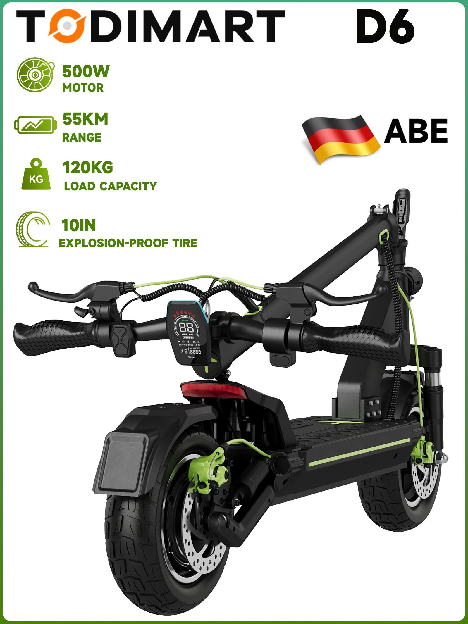 E-skūteris D sērija ar ABE ceļa
